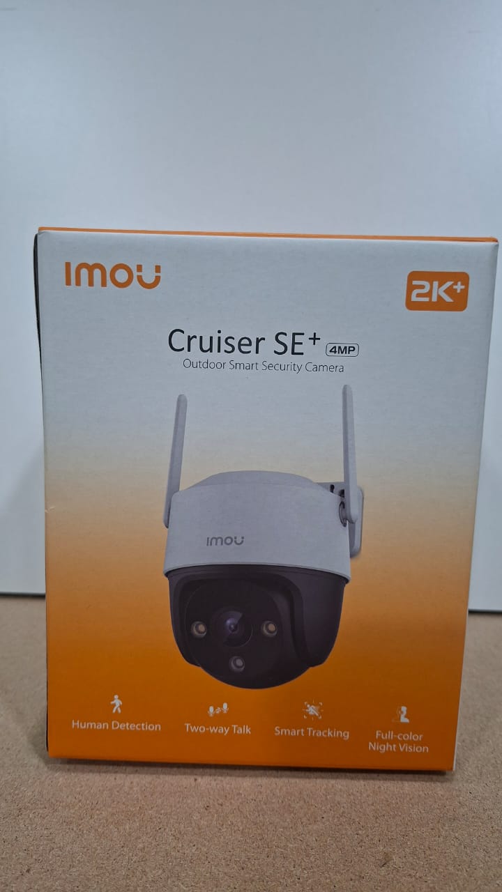 Cámara Seguridad Wifi Ip Exterior Imou Cruiser Se+ 1080p Fhd Color Blanco